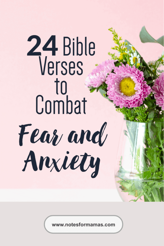 bible verses to help with anxiety