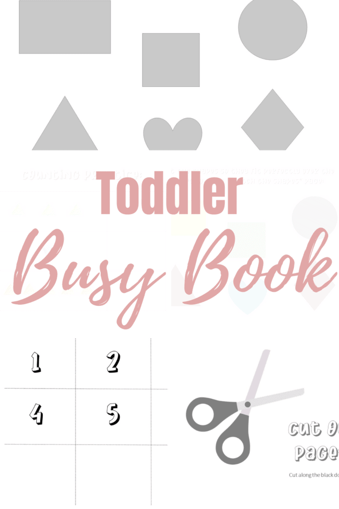 Toddler Busy Book DIY